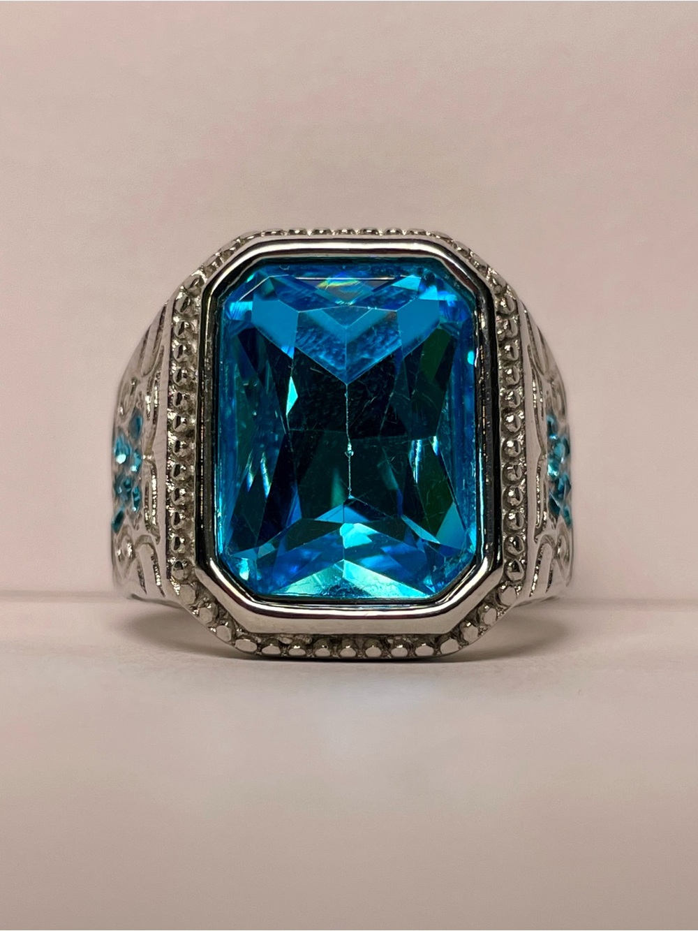 Silver Topaz Ring